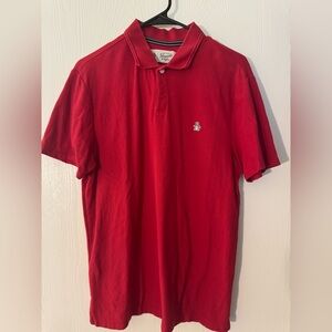 Original Penguin Men's Vibrant Red Polo